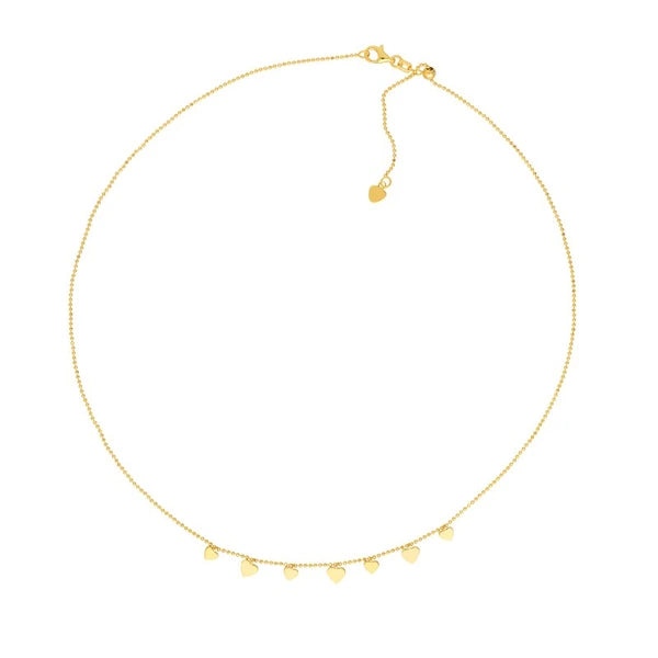 AlterN/Ating Hearts Bead Chain Choker