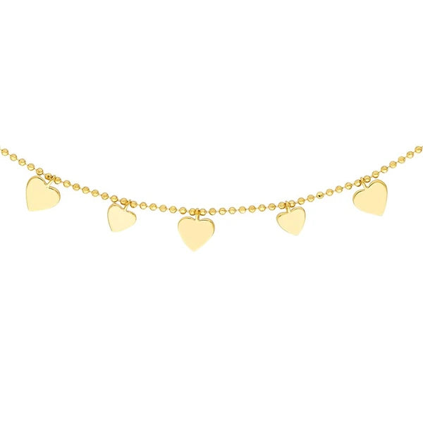 AlterN/Ating Hearts Bead Chain Choker