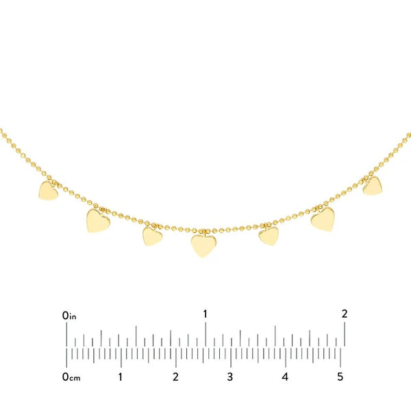 AlterN/Ating Hearts Bead Chain Choker