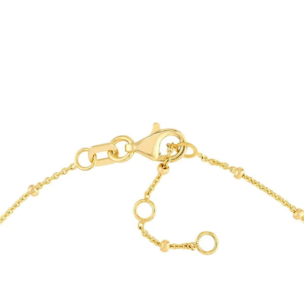 Mama Bear & Puffed Heart Bracelet