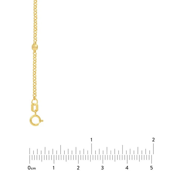 Long & Lovely D/C Bead Station Necklace