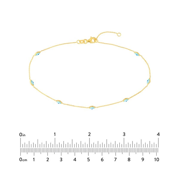 EN/Amel Evil Eye Station Chain