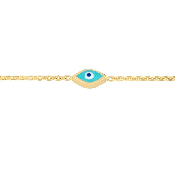 EN/Amel Evil Eye Station Chain