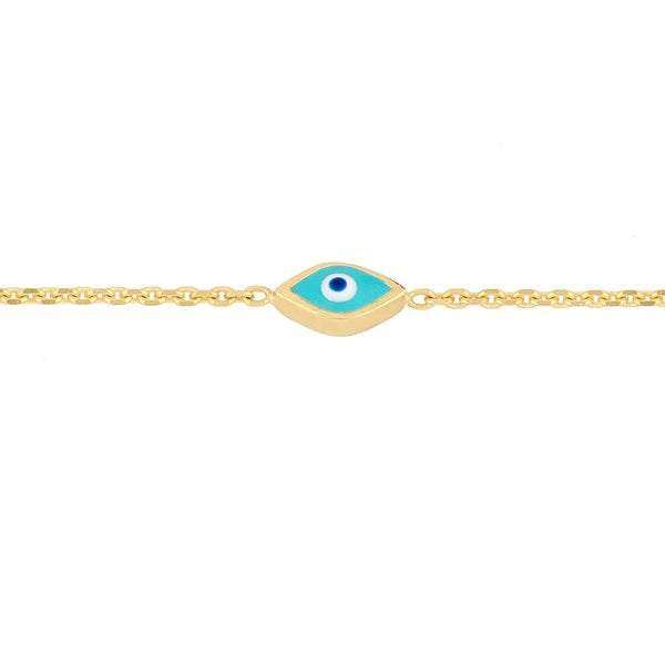 EN/Amel Evil Eye Station Chain