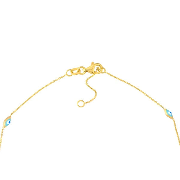 EN/Amel Evil Eye Station Chain