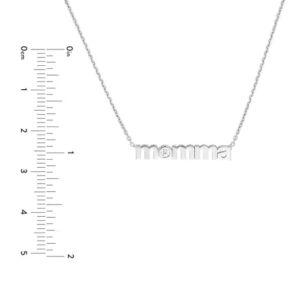 Momma CZ Necklace