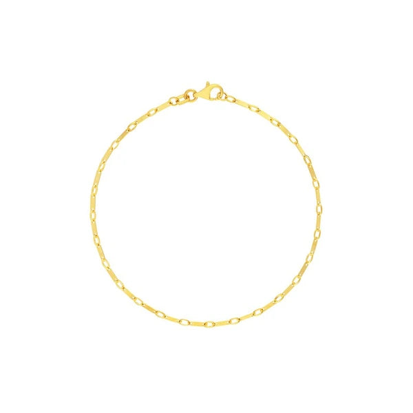 1.85 mm Handmade Flat Link Chain