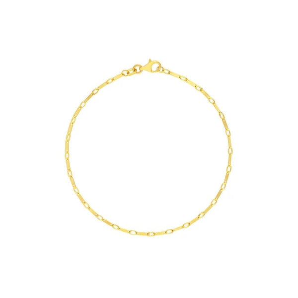 1.85 mm Handmade Flat Link Chain