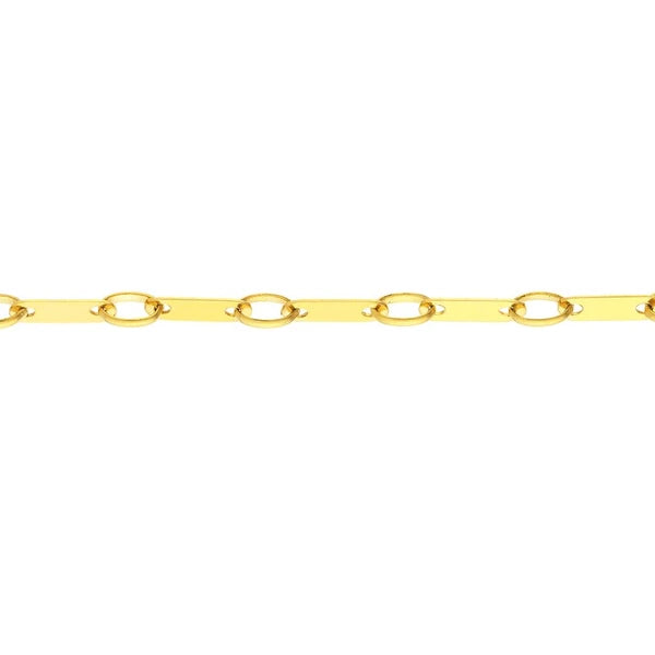1.85 mm Handmade Flat Link Chain