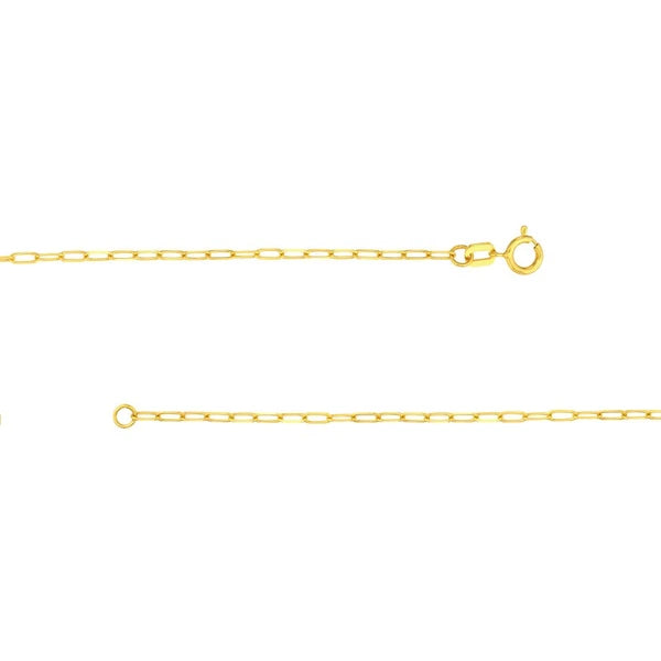 E2W Cross Paper Clip Necklace