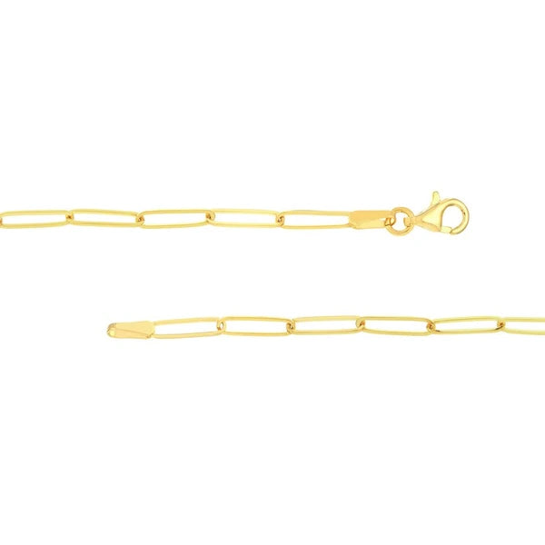 Love Paper Clip Necklace
