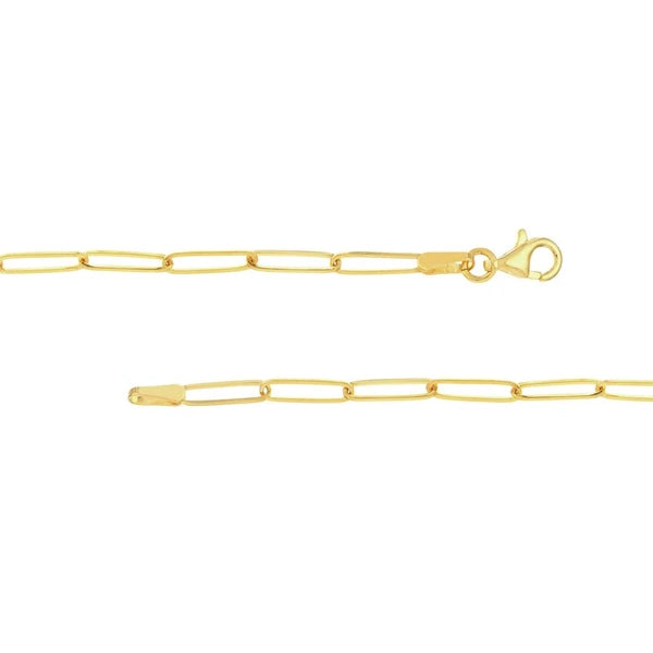 EN/Amel Love Paper Clip Necklace