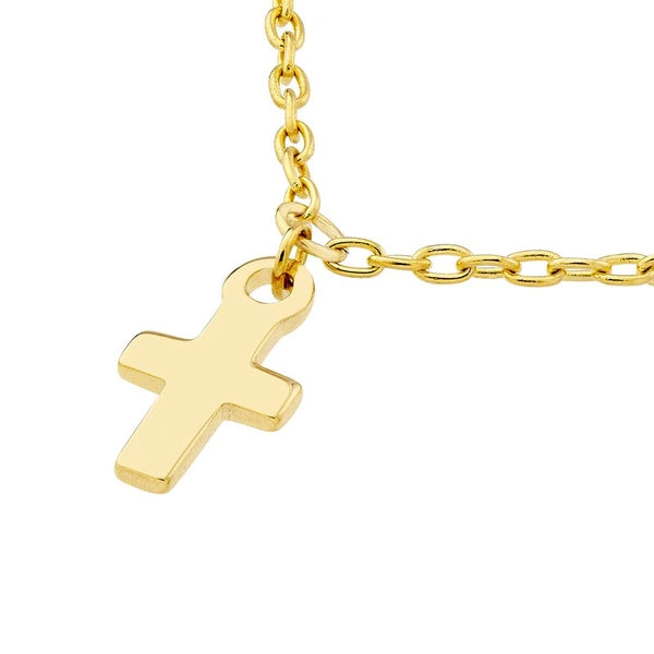 So You Mini Cross Dangle Necklace
