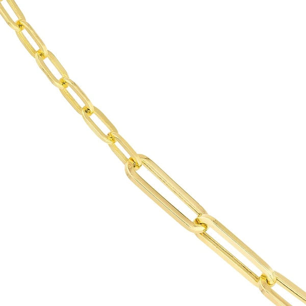 50/50 Paper Clip Split Chain