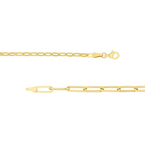 50/50 Paper Clip Necklace