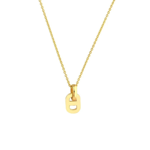 Flat Mariner Link Necklace