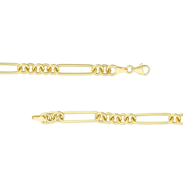 5+1 Round Paper Clip Bracelet