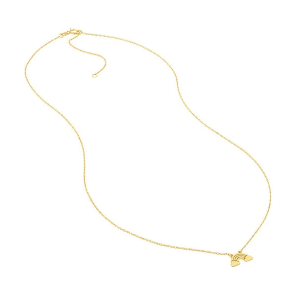 So You Rainbow and Cloud Necklace