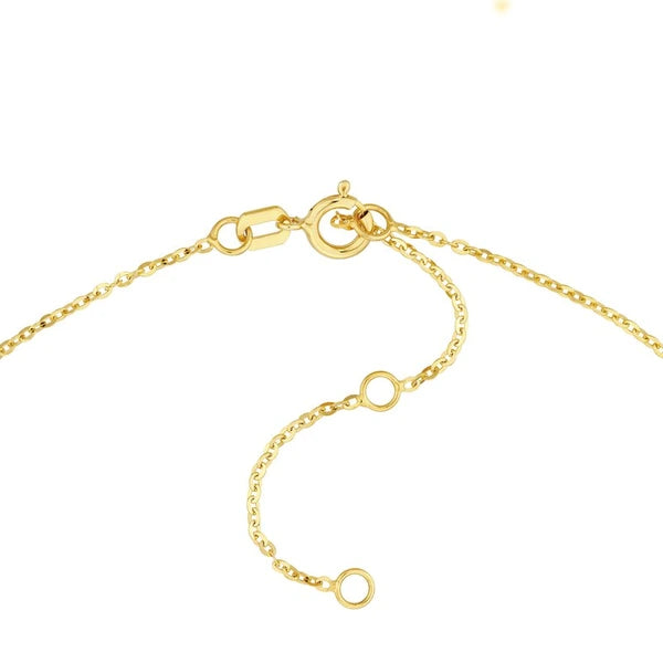Child's Mini Puff Heart Necklace