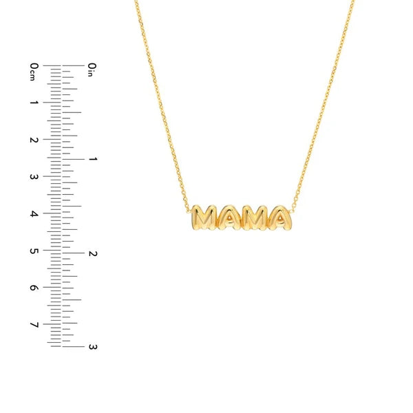 Puff Mama Necklace