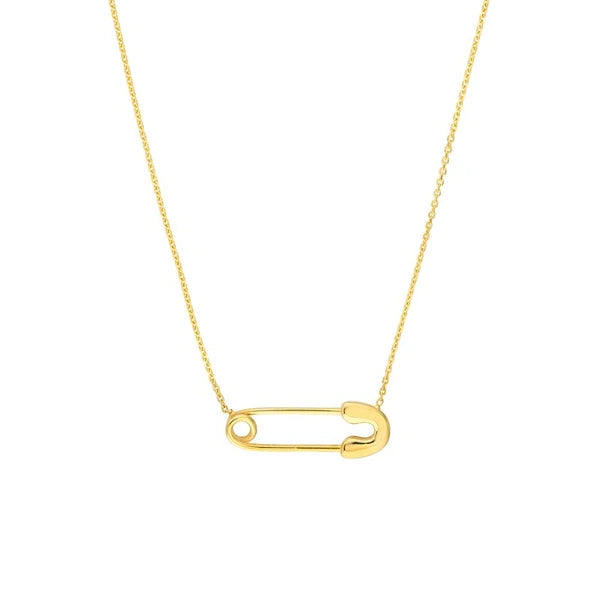 Safety Pin Necklace