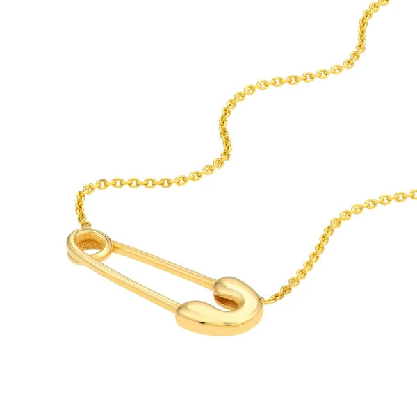 Safety Pin Necklace