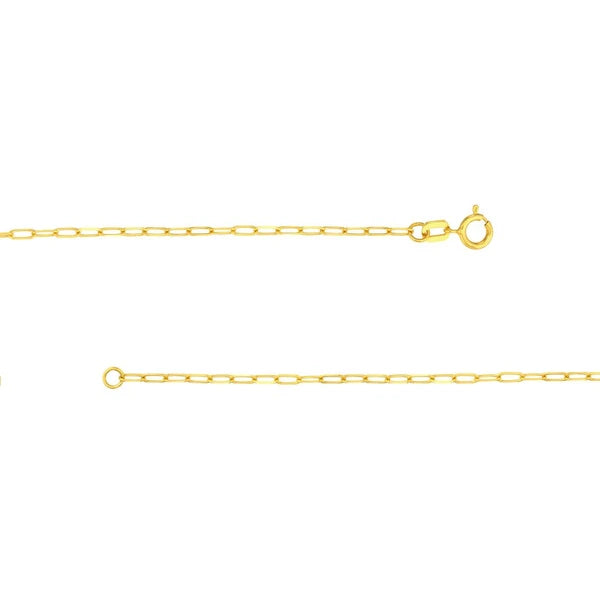 Anchor Paper Clip Necklace