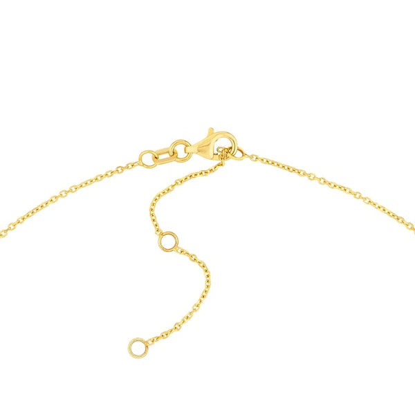 Fluted Butterfly Necklace