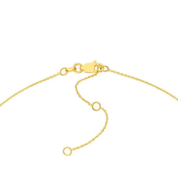 Wave In Circle Necklace