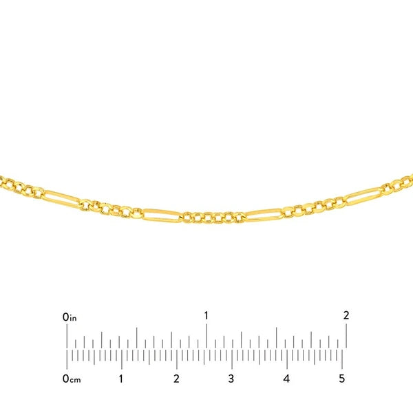 6+1 Rolo Paper Clip Adjustable Choker