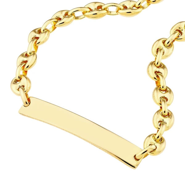 Children's Puff Mariner ID Bracelet