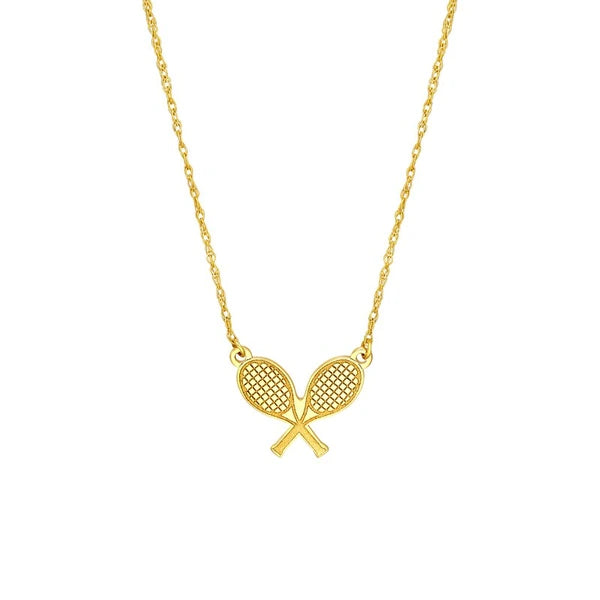 So You Tennis Rackets Necklace