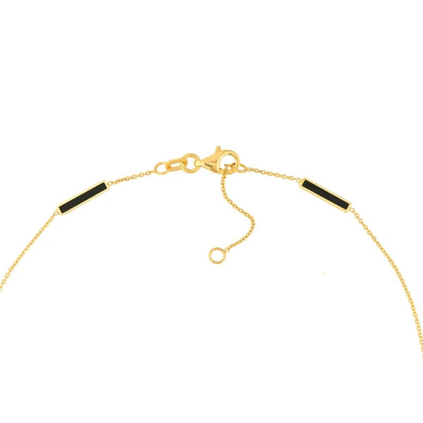 Black EN/Amel AlterN/Ating Bar Anklet
