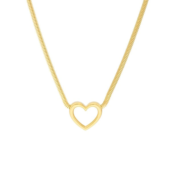 SN/Ake Open Heart Necklace