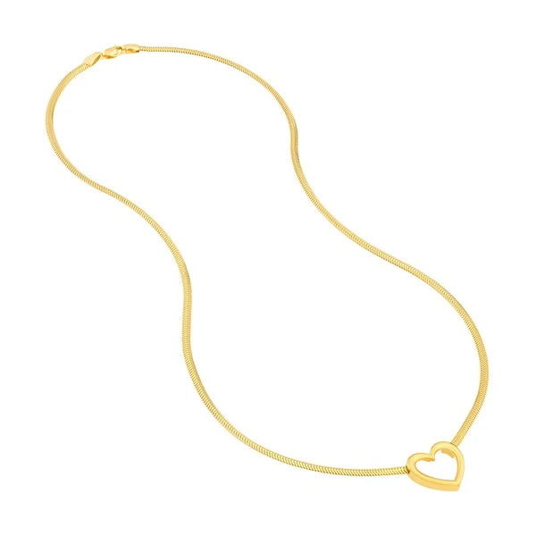 SN/Ake Open Heart Necklace