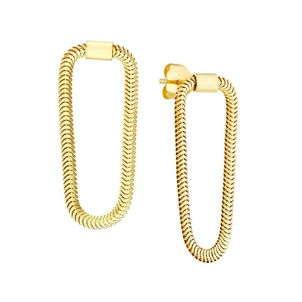 Loop SN/Ake Chain Earrings