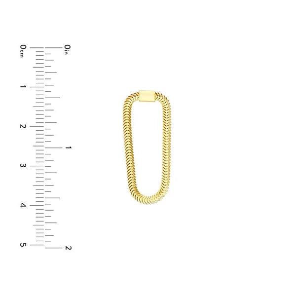 Loop SN/Ake Chain Earrings