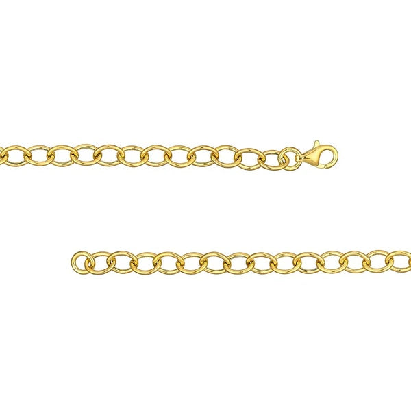 Hollow Rounded Link Chain