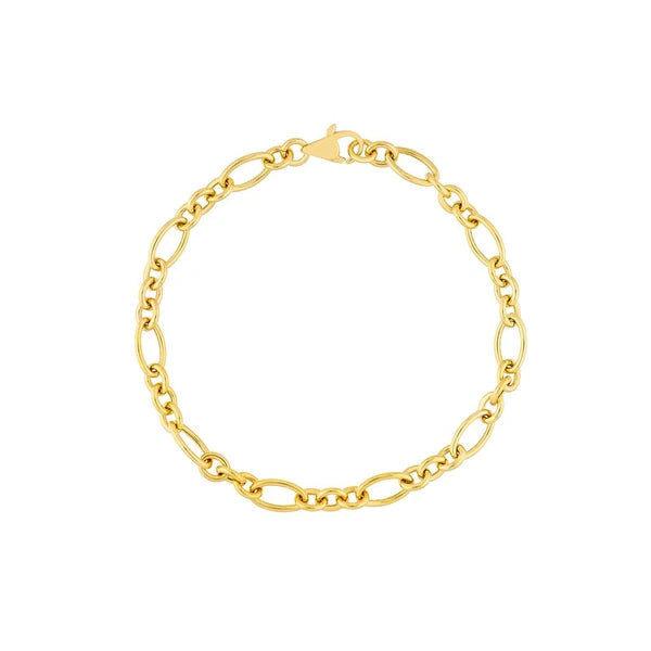 5.75mm Hollow Oval (3+1) Link Chain