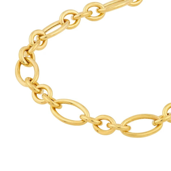 5.75mm Hollow Oval (3+1) Link Chain