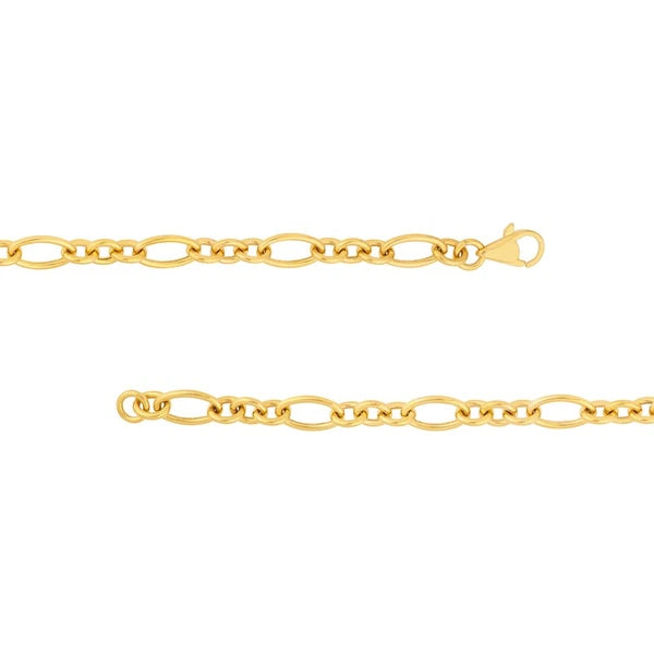 5.75mm Hollow Oval (3+1) Link Chain