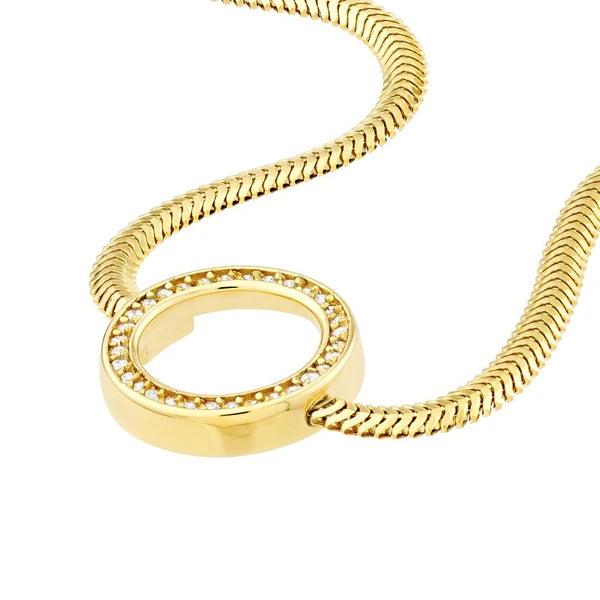 Diamond Circle Station SN/Ake Bracelet