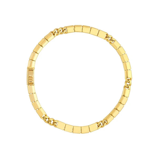 4.70mm Hollow 5+1 Flat Tile Link Chain with Box Lock