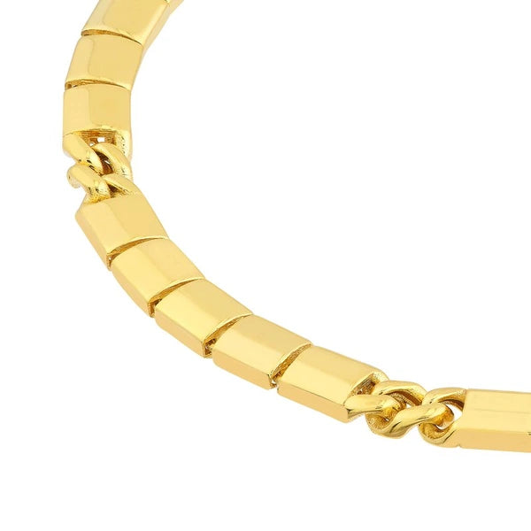 4.70mm Hollow 5+1 Flat Tile Link Chain with Box Lock