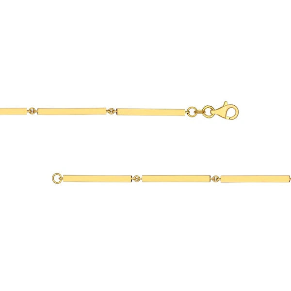 Square Bar Station Chain