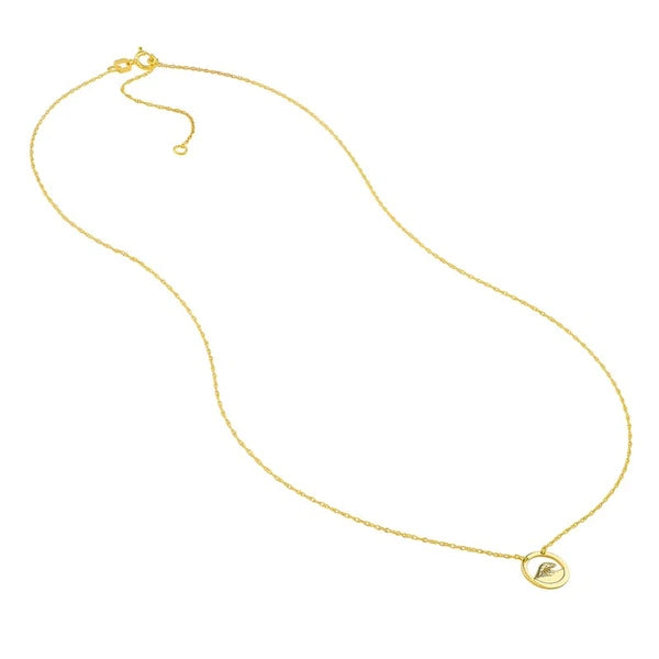 So You Wave Open Circle Necklace