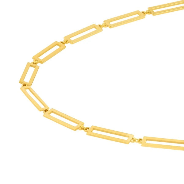 Rectangular Link Station Chain