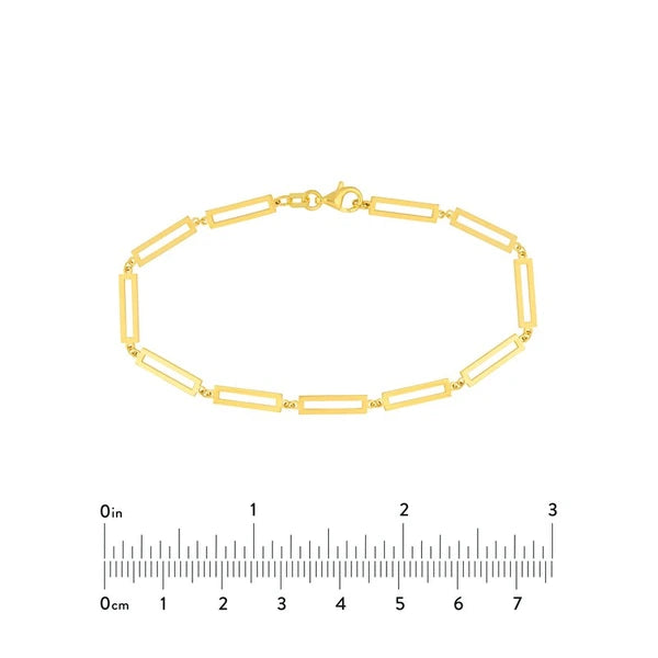 Rectangular Link Station Chain
