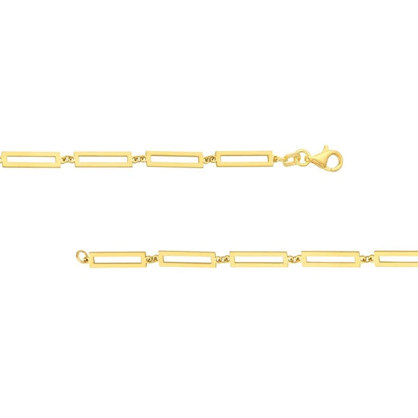 Rectangular Link Station Chain