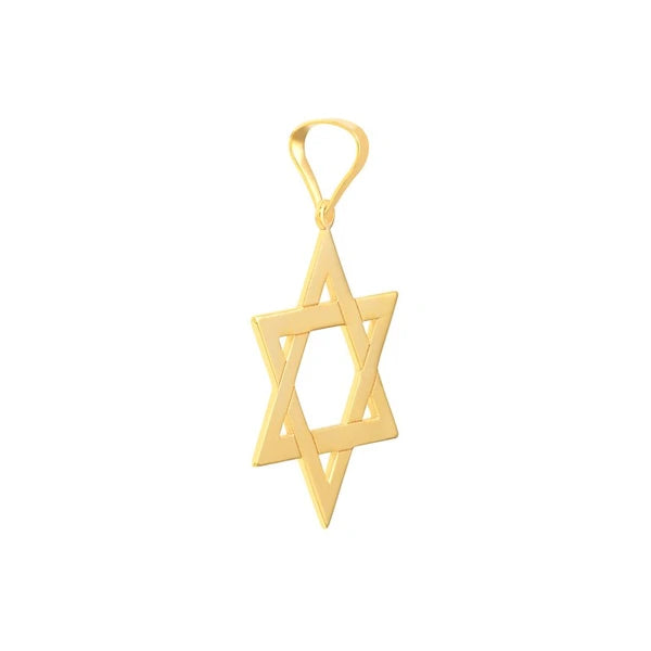Star of David Woven Pendant